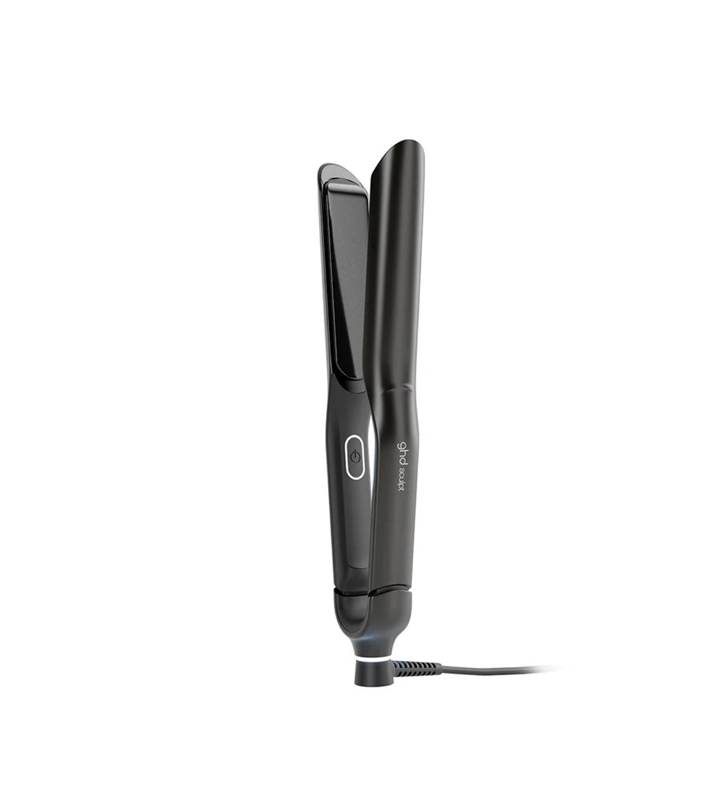 NUOVA GHD SCULPT PIASTRA PER CAPELLI NERA INTERATTIVA (LAMELLE 26MM) - ZERO DANNI DA CALORE