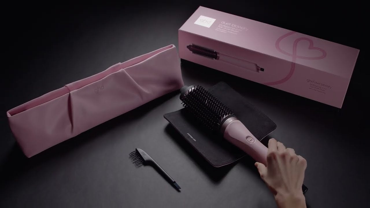 NUOVA GHD DUET BLOWDRY SPAZZOLA ASCIUGACAPELLI DUSTED PINK