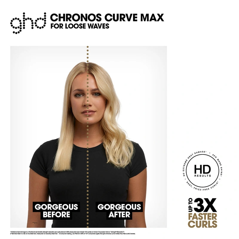GHD CHRONOS CURVE MAX WAND limited (candy coral)🩷