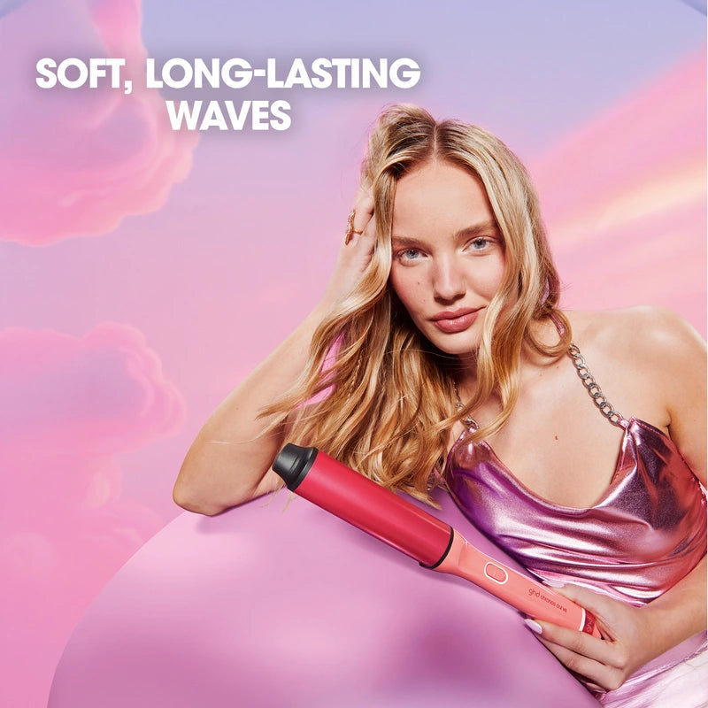 GHD CHRONOS CURVE MAX WAND limited (candy coral)🩷