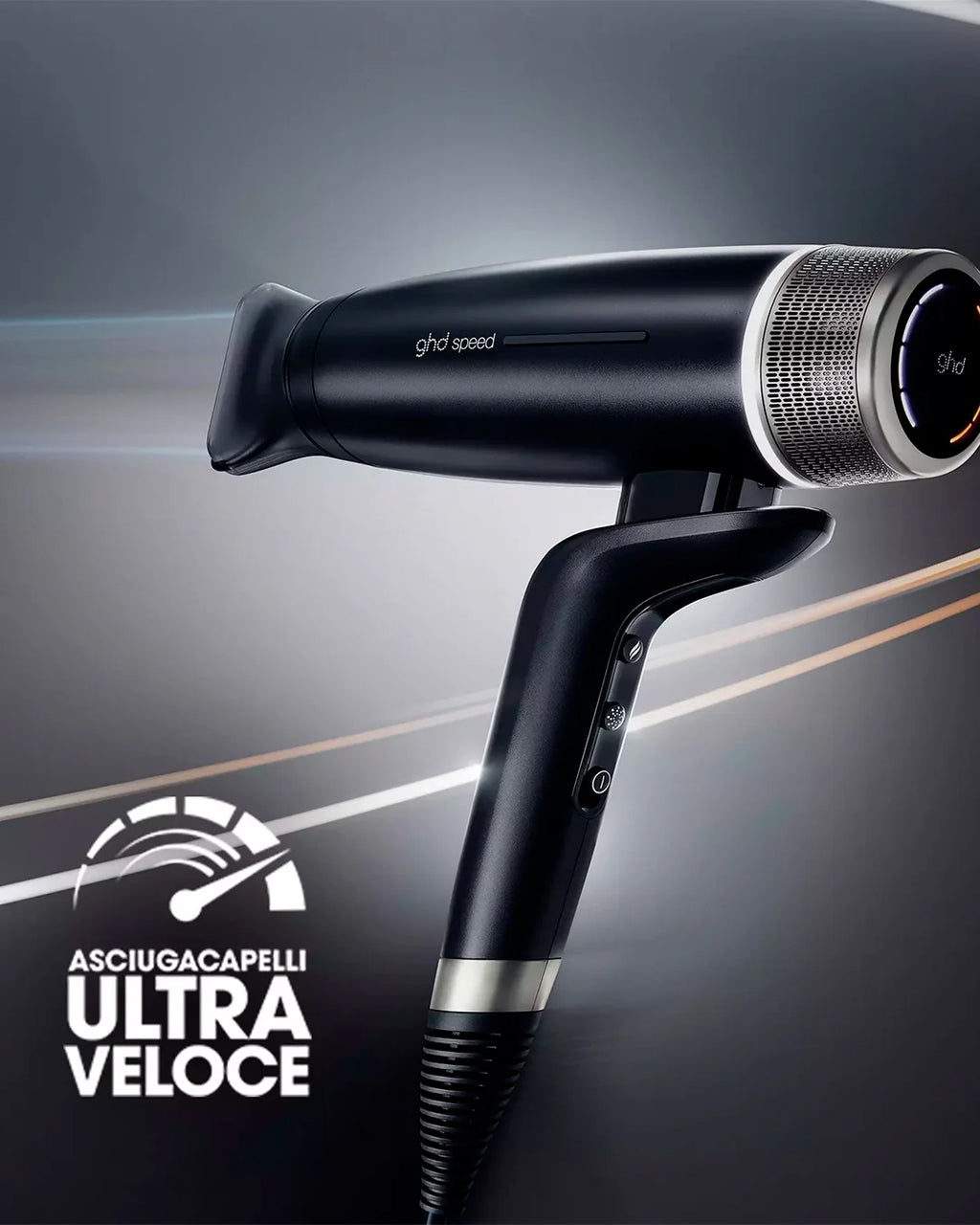GHD Speed nero opaco
